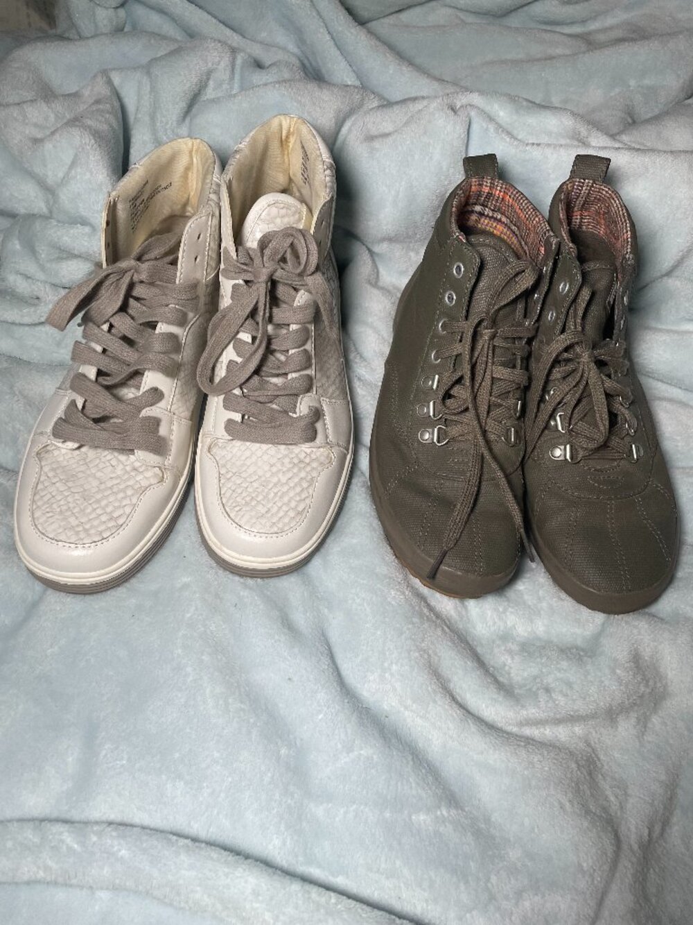 Lot Of 2 Pairs Of Ankle Sneakers: Steve Madden And Keds, Size 7.5